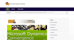 Desktop Screenshot of microsoftdynamicspartners.com